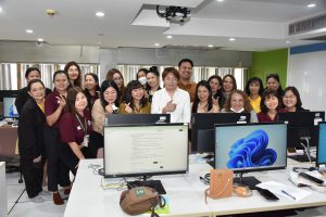 Read more about the article โครงการฝึกอบรมเพิ่มประสิทธิภาพการทำงานของสำนักงานเลขานุการสำนักเทคโนโลยีการศึกษา “การถอดรายงานการประชุมด้วยเทคโนโลยี AI”